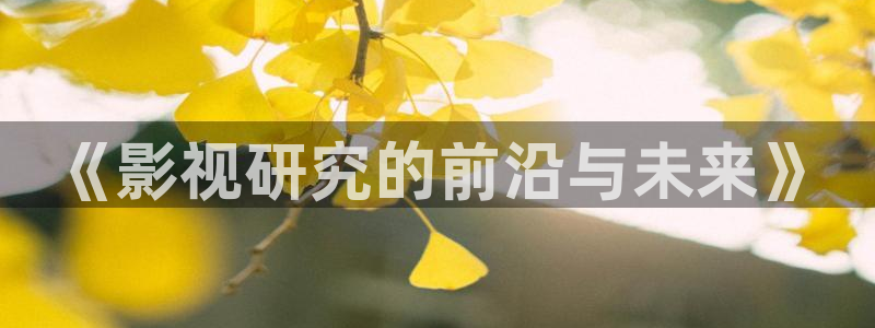 成人午夜电影院：《影视研究的前沿与未来》